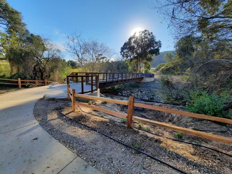 Arroyo Burro Open Space Bridge 