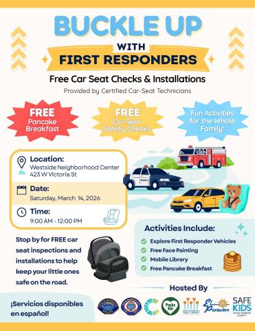 Buckle Up with First Responders Flyer