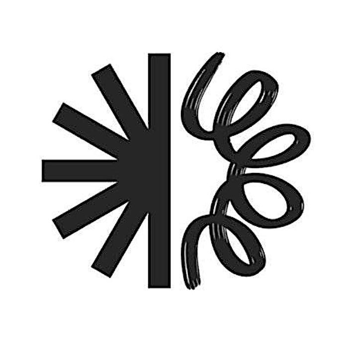 Illustration of sun and energy in a circular shape