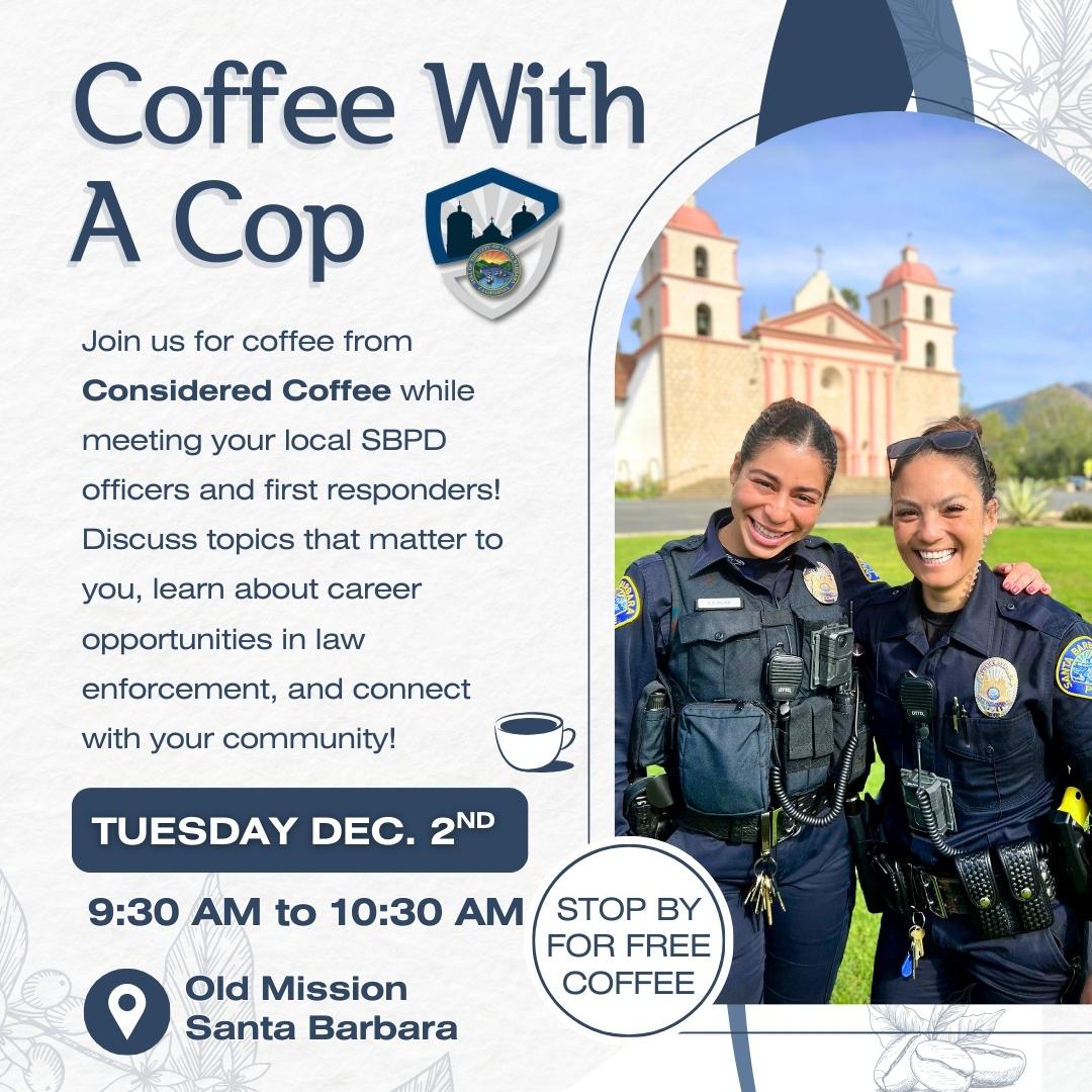 Coffee With A Cop Flyer